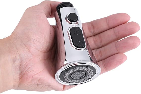 Gototop 2モード キッチンタップ スプレーヘッド 交換用部品 シャワーヘッド 節水 蛇口 フィルタータップ エアレーターフィルター キッチン用 プルアウトタップ バスルームミキサー蛇口 ユニバーサルg1/2