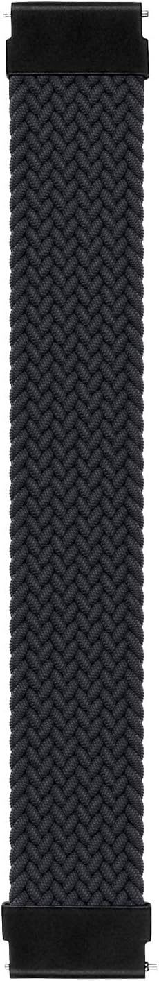 Microsonic Xiaomi Redmi Watch 5 Active Kordon, (Small Size, 135mm) Braided Solo Loop Band (Xiaomi Redmi Watch 5 Active ile Uyumlu Kordon, Akıllı Saat Kayışı)