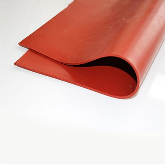 20"X20" Silicone Rubber Sheet Plate Mat High Temp Commercial Grade Red 3mm