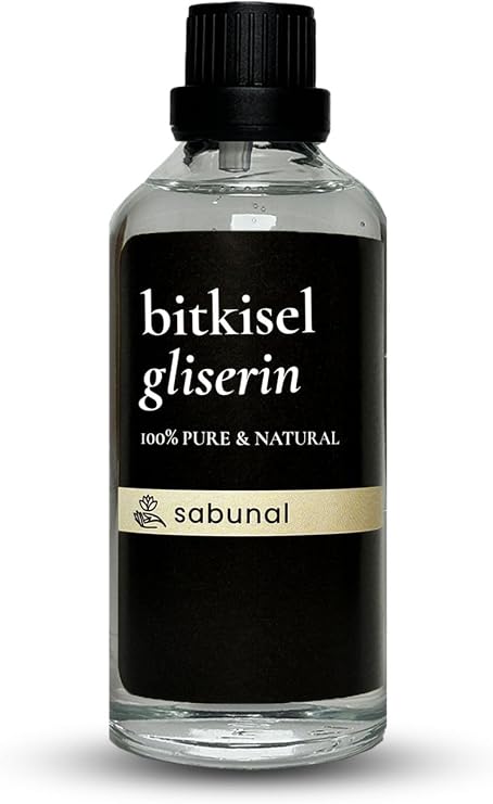 Gliserin 100 ml - Bitkisel Kaynaklı Yüksek Nemlendirici Kırışıklık Karşıtı Bitkisel Üretim