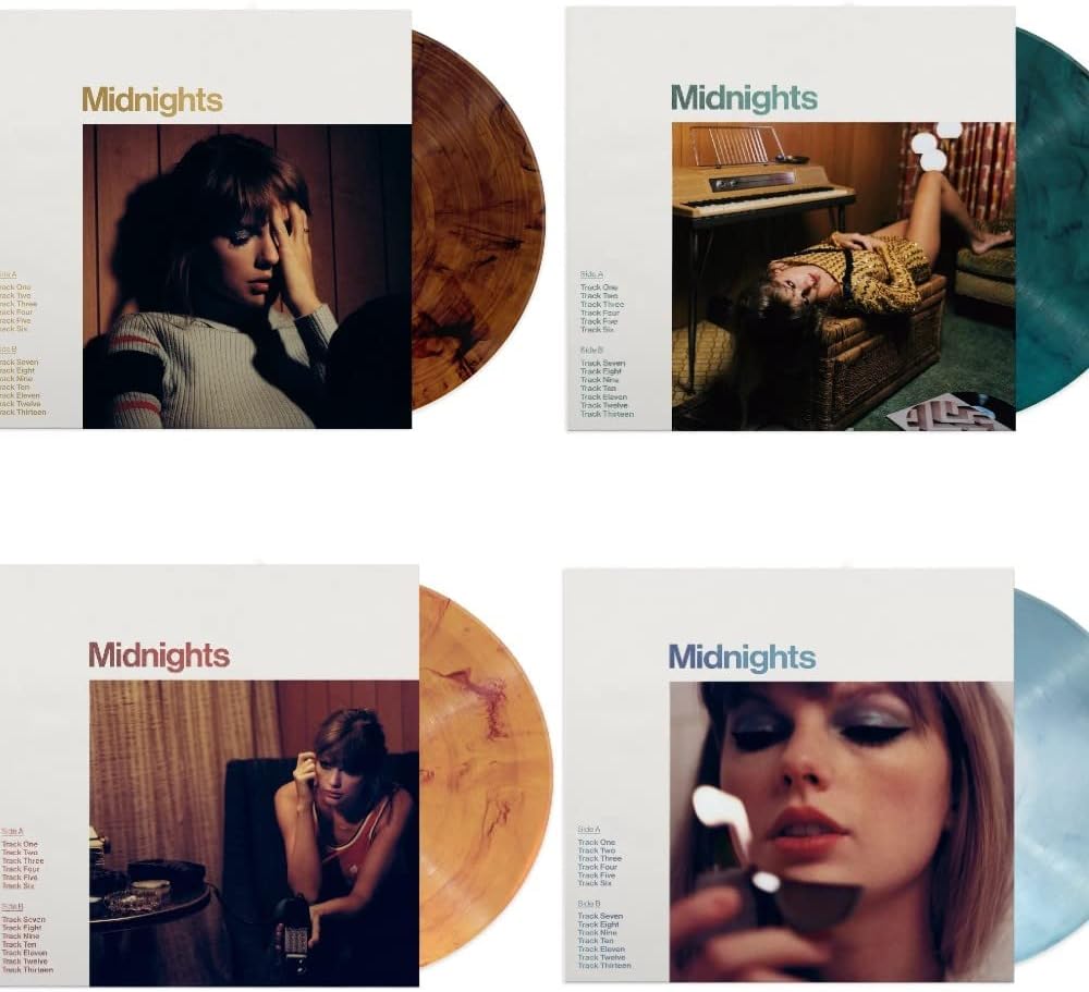 Midnights - Exclusive Multi Collectors Bundle Pack ( All 4 Albums Included )
