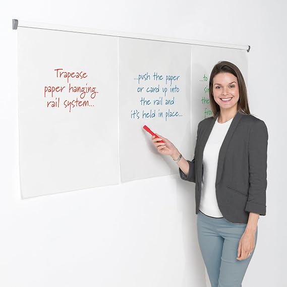 Metroplan Paper Gripping Wall Rail 1200 mm