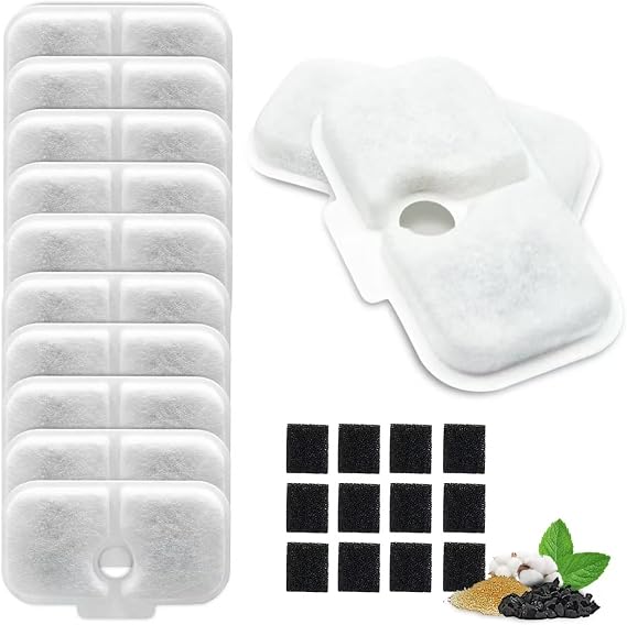 6 Pack PETLIBRO Capsule Pet Fountain Replacement Filters for PLWF005, PLWF115, WF105