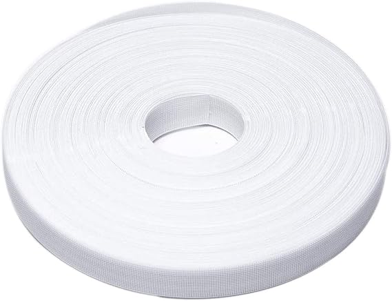 GUGULUZA 50 Yards Polyester Boning for Sewing Corset Dressmaking White 12mm