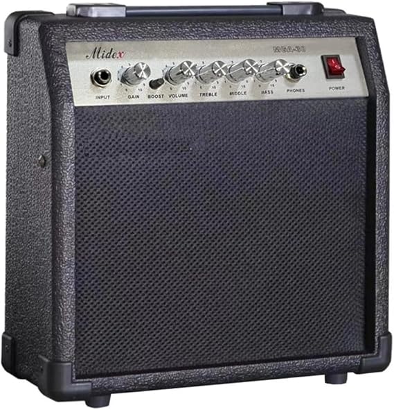 Midex MGA-30 Elektro Gitar Amfisi 30 WATT Gain Özelliği Kulaklık Çıkışı