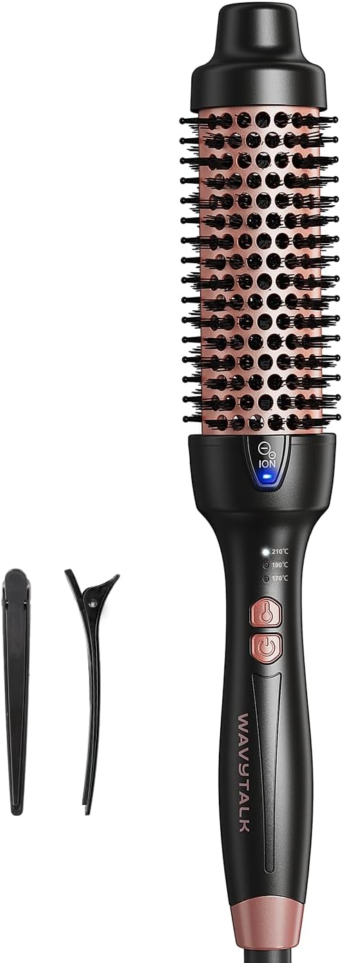Wavytalk Thermal Brush 38mm Ionic Blowout Express Heated Hot Brush