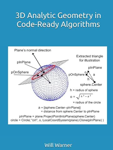 3D Analytic Geometry in Code-Ready Algorithms Gebundene Ausgabe – 11. April 2024
