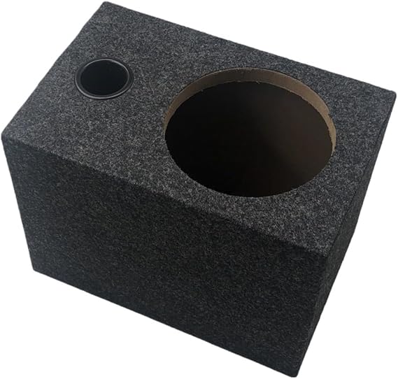 6.5" Universal Wooden Stereo Speaker with Windshield, Car Subwoofer Box, Music Playback, Car Audio 6.5" Single Hole