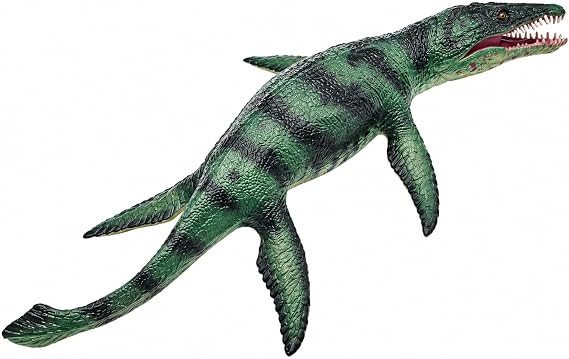 ふたご座と天才クロノサウルス恐竜のおもちゃ - サメのフィギュア 恐竜フィギュア - 長さ11インチ - 男の子と女の子に最適なギフト - 硬質プラスチック