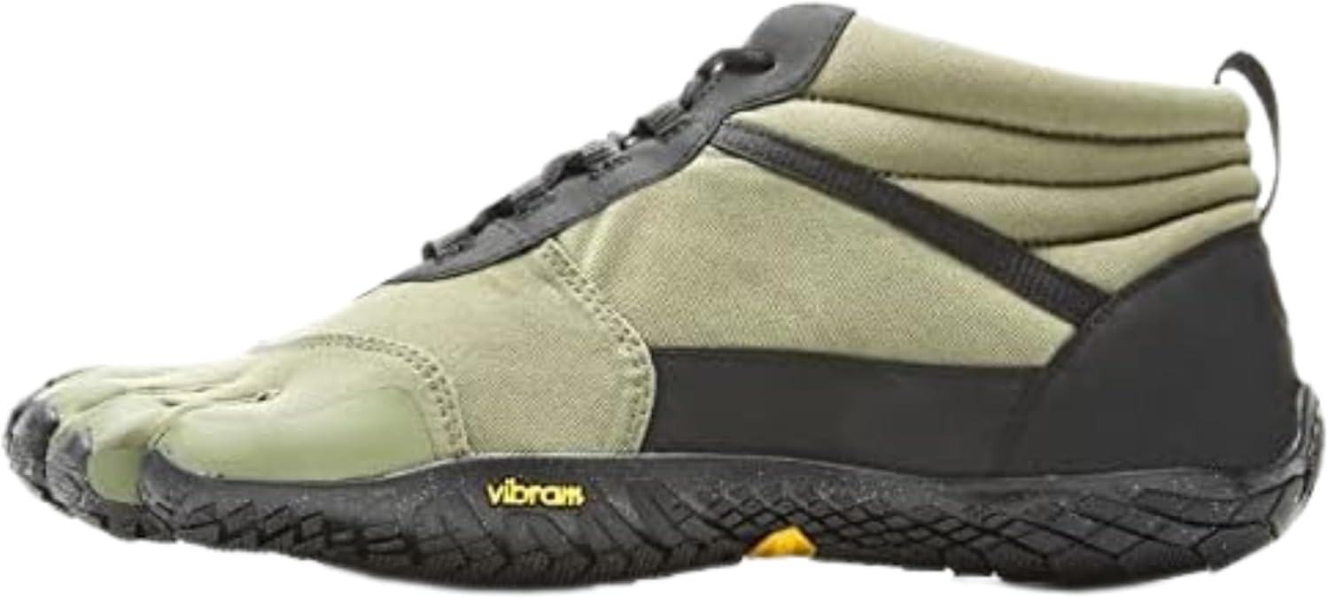 Vibram Men's V-Trek Military/Black Insulated Hiking Shoe, Military Black, 11-11.5