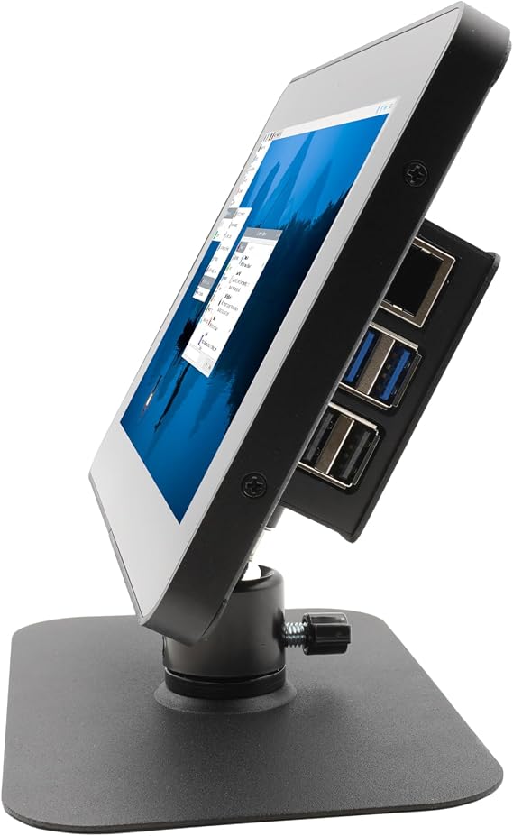 KKSB Display Case for Raspberry Pi Touch Display 2 with Stand and Case for Raspberry Pi 5