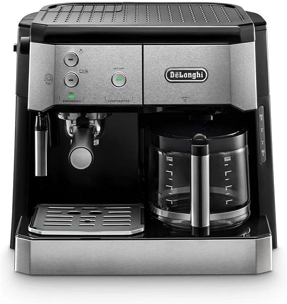 De'Longhi COMBI KAHVE MAK BCO421.S, Gümüş/Siyah