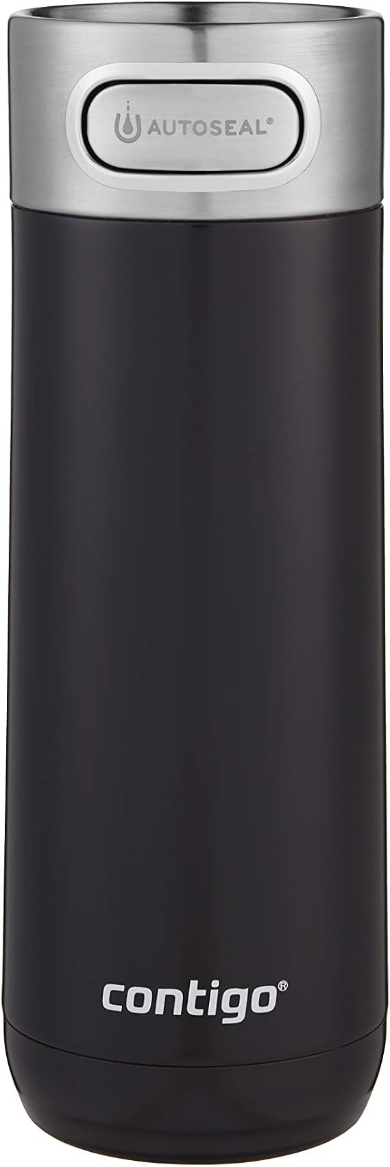 Contigo Luxe Autoseal Travel Mug, Stainless Steel Thermal Mug, Vacuum Flask, Leakproof Tumbler, dishwasher safe, Coffee Mug with BPA Free Easy-Clean Lid, Licorice