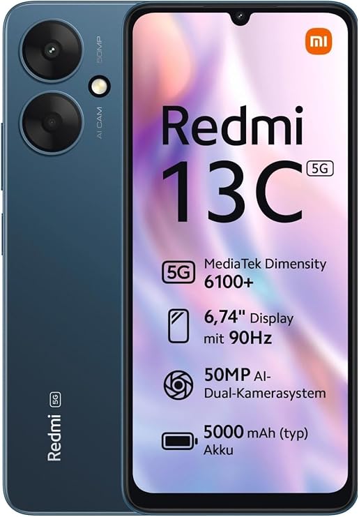 Xiaomi Redmi 13C 5G Dual 128GB 4GB RAM Twilight Blue