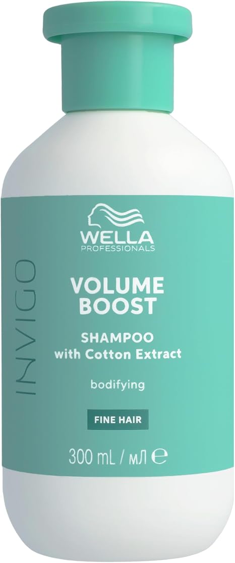 Wella Professionals INVIGO VOLUME BOOST Bodifying Volumising Shampoo - Volume Boost Blend for Normal to Fine Hair - Lightweight Hair Treatment
