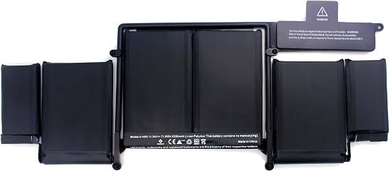 MODANOM Apple MacBook Pro A1502 (2013-14) A1493 ile Uyumlu Batarya Laptop Pil