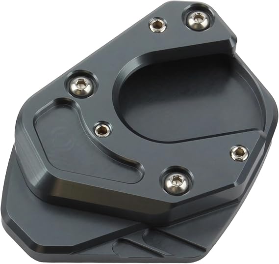 Motorcycle Kickstand Side Stand For KTM Duke 125 200 390 690 SMC Motorcycle Side Stand Enlarger Kickstand Enlarge Plate Pad CNC Accessories Parts PIBMKVKHIK(C)