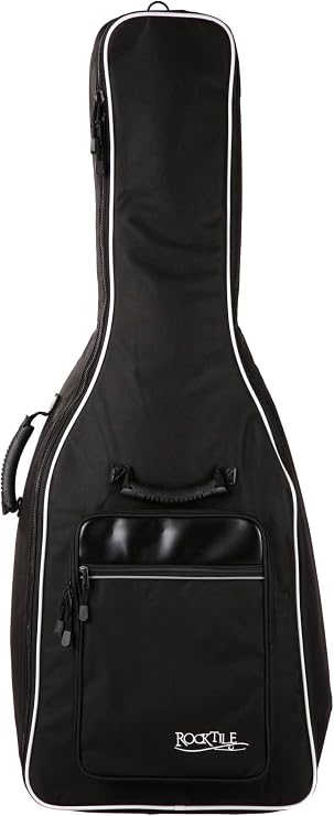 Rocktile Acoustic Steel String Guitar Gig Bag Padded + Backpack Straps