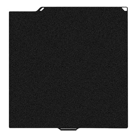 3D Printer Centauri Carbon/Centauri Cold Printing Build Plate Upgraded No-Heating Double Sided Platform Sheet, 271x260mm Textured Surface Flexible Removable Spring Steel Heated Printing Bed Mat