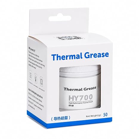 HY-700 (50 g) > 3.14 W/m.K CPU Heat Conducting Paste PC Cooling Paste Thermal Paste for CPU GPU PC (Capacity: 50 g is One Third of a Bottle!