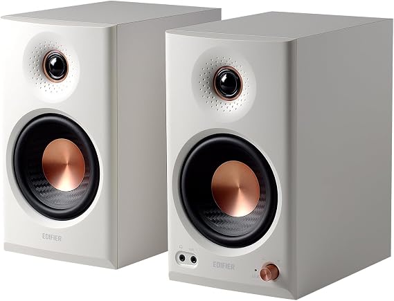 Edifier MR4.5 Çift Amplifikatörlü Stüdyo Monitörü Beyaz