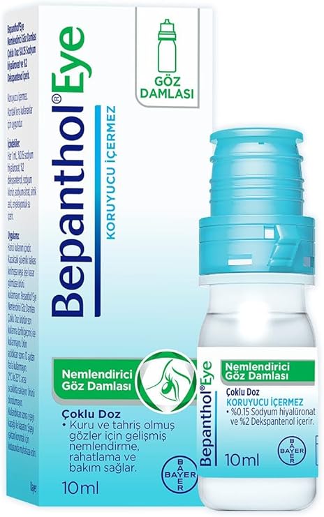 BepantholEye Nemlendirici Göz Damlası Çoklu Doz 10ml