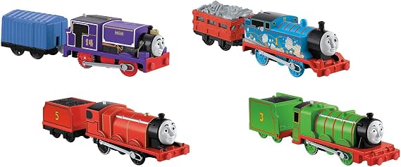 Fisher-Price Trackmaster Thomas & Friends Engine 4-Pack