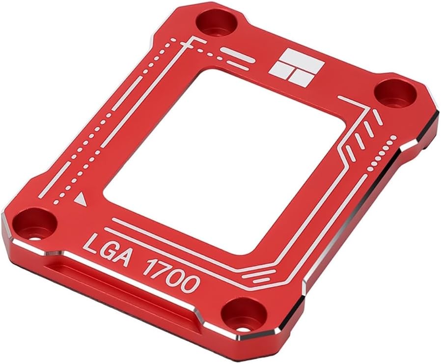 Thermalright Intel LGA1700 CPU Frame LGA1700-BCF Red L-Shaped Driver / TF7 0.08 oz 2 g Included