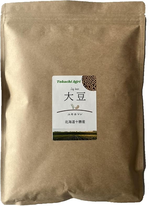 Yukihomare Soybeans, 2.2 lbs 1 kg, Protein Rich, Sweetness and Soft Feel, Produced in Japan, Large Capacity Beautiful Skin, Intestinal Environment, Blood Flow, Dietary Fiber