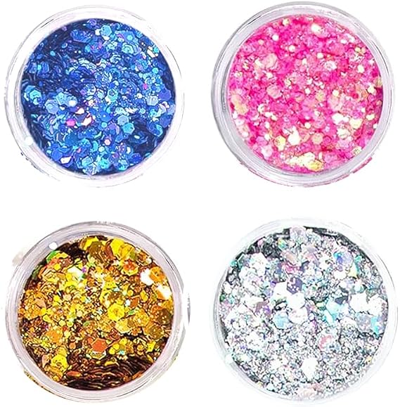 ROSEVELT Gümüş Kendinden Yapışan Mayaj Simi Glitter PRA-7039372-9761