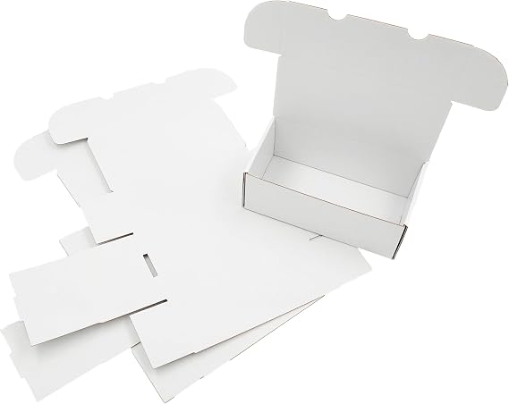 400 Count Trading Card Storage Box Trading Card Boxes Game Sport Card Cardboard Box Collectible Trading Card Cases for Baseball Card Football Card Basketball Card Storage