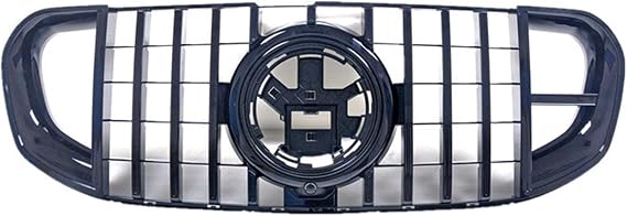 Car Front Grille,Compatible with Benz GLE W167 AMG Brabus 2020,Radiator Grill,2-B
