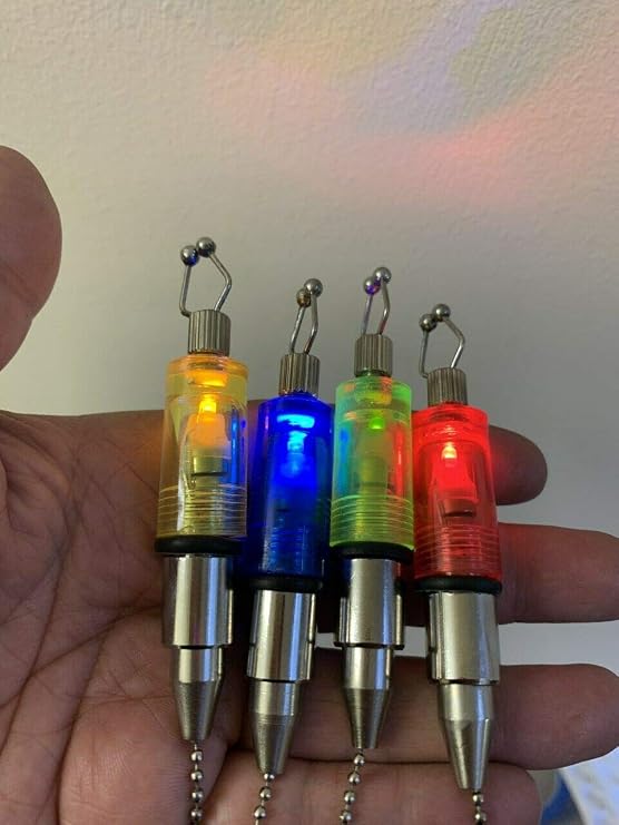 Light-up Chain Bite Indicator, Alarm, Bobbin Swingers, Hangers, Weight Adjustable