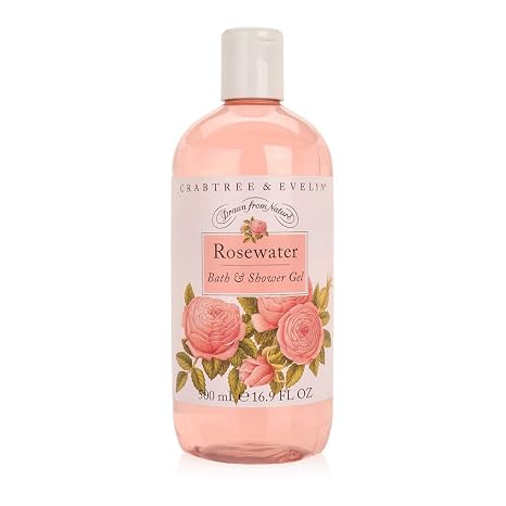 Crabtree & Evelyn Rosewater Bath & Shower Gel 500ml