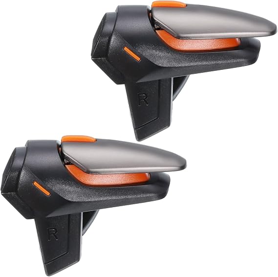 sourcing map Gaming Trigger Mobile Game Controller 1 Pair Single Shot Fire Keys Universal Shooter Sensitive for 4.7-6.5 Inch Cell Phone