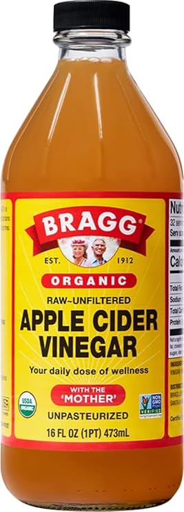 Bragg Organic Apple Cider Vinegar Japan Official ProductApple Vinegar 473ml