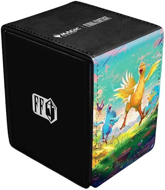 Ultra Pro | Magic The Gathering: Final Fantasy Alcove Flip Deck Box Q4 Premium AA | Trading Card Game Accessory | Ages 13+, Blue
