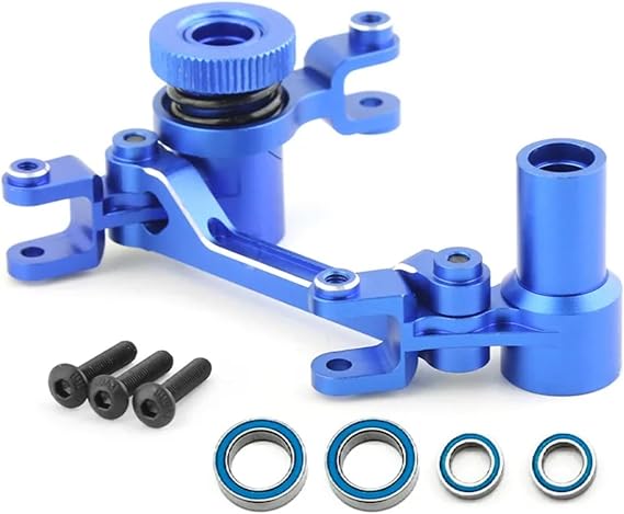 RC Parts Compatible With Traxxas For UDR For Desert 1/7 Rc Car Upgrade Accessories Parts Metal Steering Bellcrank And Servo Horn Set(Blue)