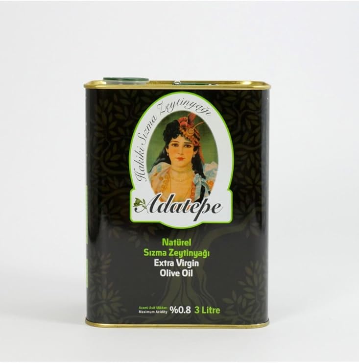 Adatepe Naturel Sızma Zeytinyağı 3 lt Teneke