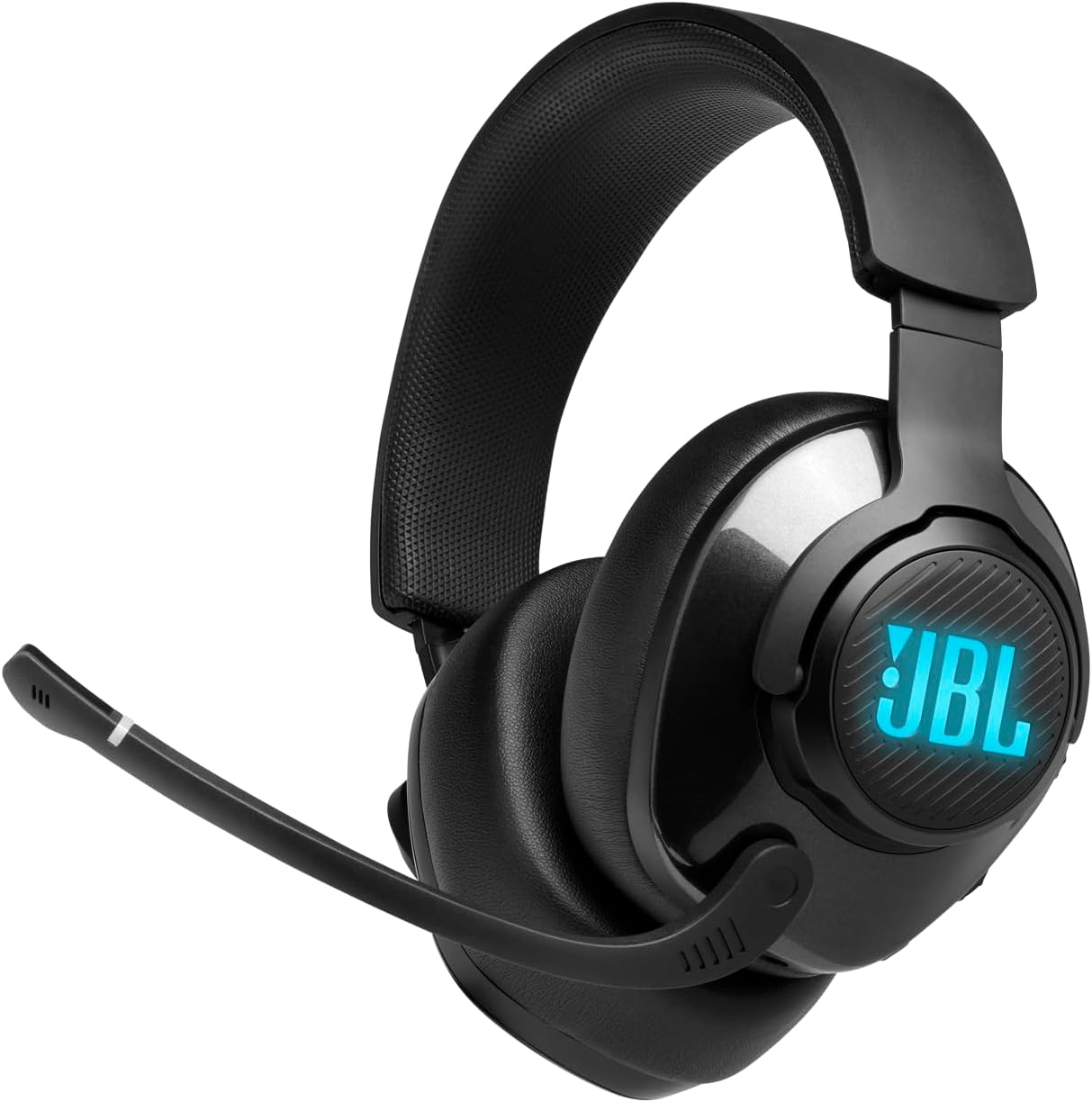 JBL Quantum 400 Wired Over-Ear Gaming Headset with Microphone and RGB, Multi-Platform Compatible, Black | Headset with Microphone and RGB, Multi-Platform Compatible