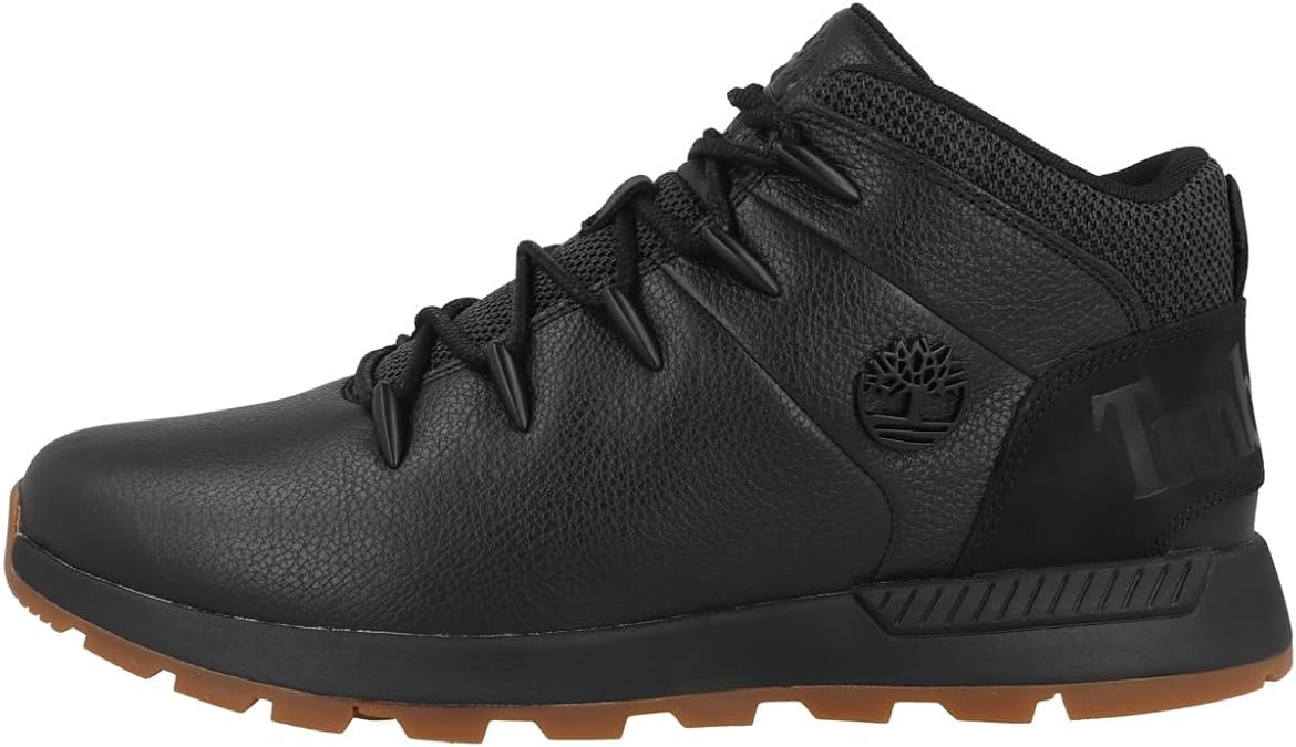Timberland Euro Sprint Trekker Ankle Boots Men's Black Boots Shoes black 11 UK