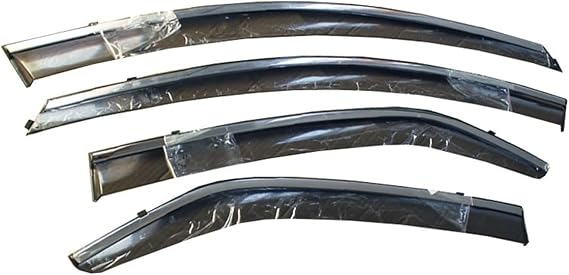 Car Headlight Eyebrows For Kia for Forte 2009-2018 1Set Window Rain Visor Deflectors Accessories
