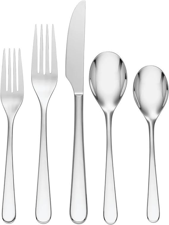 Oneida 894747 Kenbrook 20 Piece Everyday Flatware Set, Service For 4