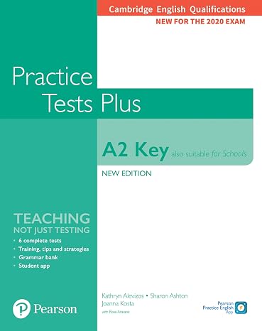 Cambridge English Qualifications: A2 Key (also Suitable For