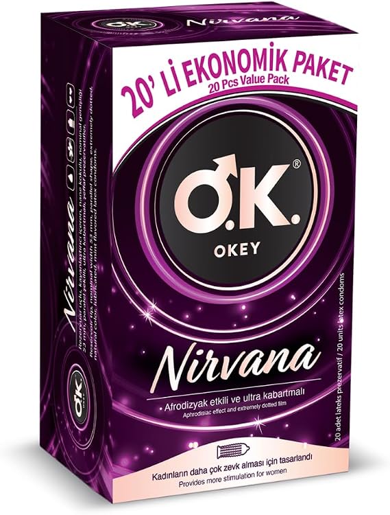 Okey Nirvana 20'li Ekonomik Prezervatif