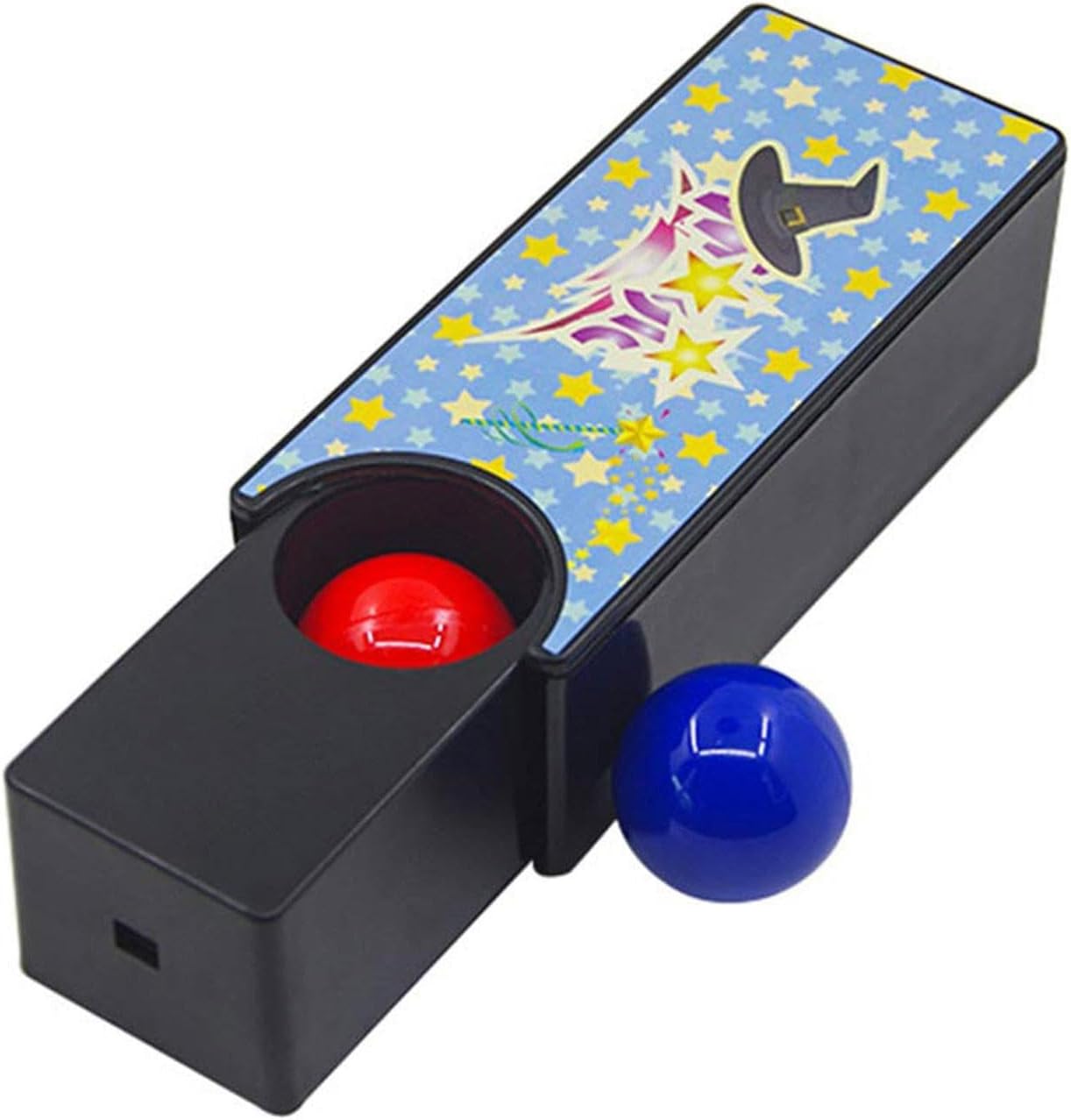 Kids Magic Box Changeable - Magician Props Changeable Box Interactive, Turn Red to Blue Ball Magic Trick Show Props, Close-Up Magic Gimmick For Magic Tricks For Adult Beginners