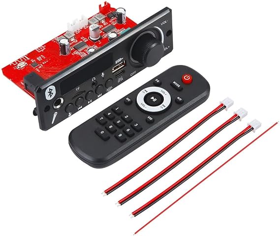 Car Audio Decoder 160W Bluetooth 5.0 MP3 Player FM Radio Module