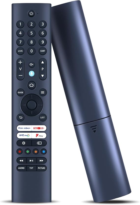 RC45198 IR-Remote Control Replaced Compatible with Finlux 50MU24F 55MU24F 65MU24F Ultra 4K LED TV (No Voice)