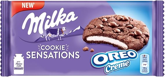 Milka Sensations Oreo Kremalı Bisküvi 156 gr