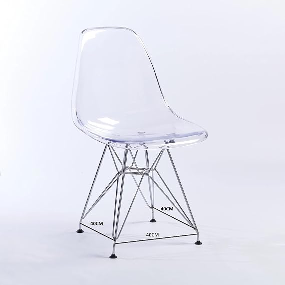 Clear Ghost Transparent Plastic Dining Chair